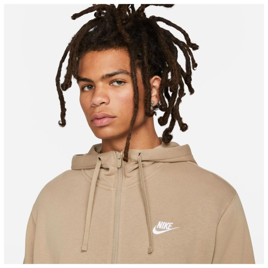 Nike Ανδρική ζακέτα Sportswear Club French Terry Nike Ανδρική ζακέτα Sportswear Club French Terry